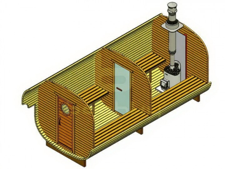Баня-квадро, 4м